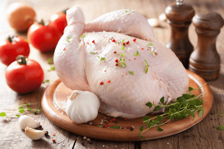 Broiler chicken from super chicken